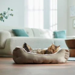 Frisco Rectangular Bolster Cat & Dog Bed 9 Frisco Rectangular Bolster Cat & Dog Bed -PetPalace Picks 113275 PT2. AC SS1800 V1657655271