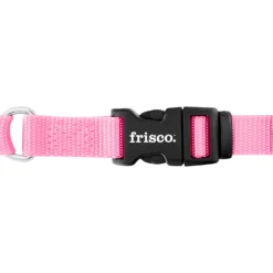 Frisco Solid Nylon Martingale Dog Collar With Buckle -PetPalace Picks 139177 PT4. AC SS1800 V1620069770