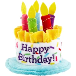 Frisco Birthday Cake Dog & Cat Hat -PetPalace Picks 139518 PT2. AC SS1800 V1674157694