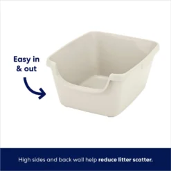 Frisco High Sided Cat Litter Box, Medium -PetPalace Picks 141369 PT2. AC SS1800 V1675279990