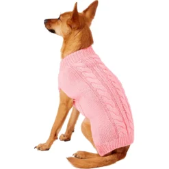 Frisco Dog & Cat Cable Knitted Sweater