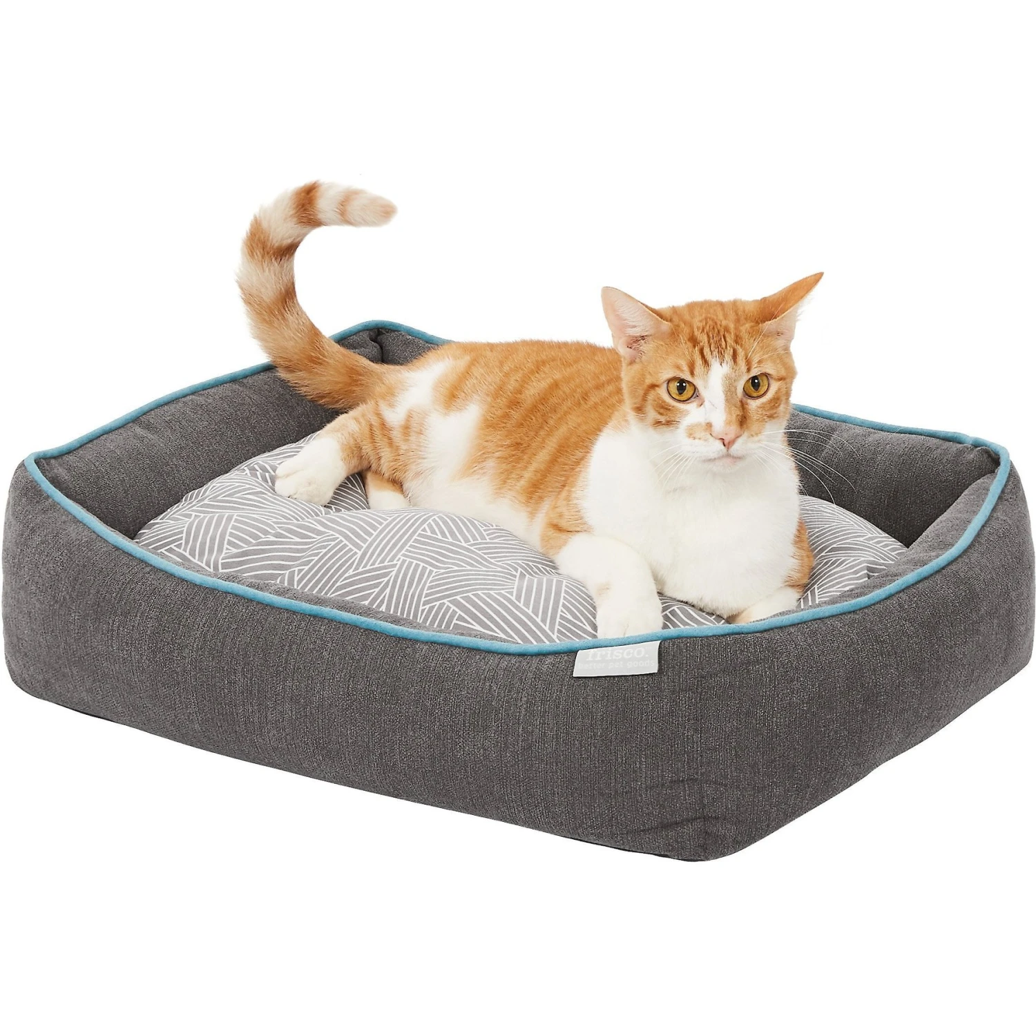 Frisco Sherpa Orthopedic Bolster Cat & Dog Bed 5 Frisco Sherpa Orthopedic Bolster Cat & Dog Bed - Image 5