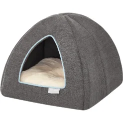 Frisco Igloo Covered Cat & Dog Bed -PetPalace Picks 144836 PT3. AC SS1800 V1647881188