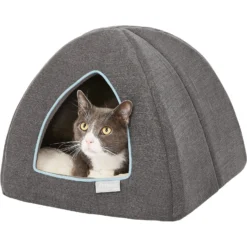 Frisco Igloo Covered Cat & Dog Bed -PetPalace Picks 144836 PT6. AC SS1800 V1566404330