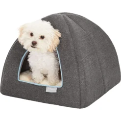 Frisco Igloo Covered Cat & Dog Bed -PetPalace Picks 144836 PT7. AC SS1800 V1566404357