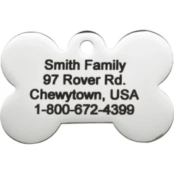Frisco Personalized Dog ID Tag, Bone -PetPalace Picks 152994 PT3. AC SS1800 V1559856736
