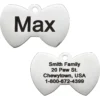 Frisco Stainless Steel Personalized Dog & Cat ID Tag, Bow Tie