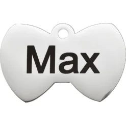 Frisco Stainless Steel Personalized Dog & Cat ID Tag, Bow Tie 9 Frisco Stainless Steel Personalized Dog & Cat ID Tag, Bow Tie -PetPalace Picks 152997 PT2. AC SS1800 V1548964668