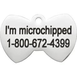 Frisco Stainless Steel Personalized Dog & Cat ID Tag, Bow Tie 11 Frisco Stainless Steel Personalized Dog & Cat ID Tag, Bow Tie -PetPalace Picks 152997 PT4. AC SS1800 V1548964681