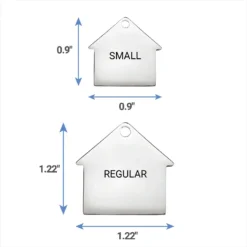 Frisco Stainless Steel Personalized Dog ID Tag, Dog House -PetPalace Picks 153000 PT6. AC SS1800 V1541090216