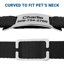 Frisco Stainless Steel Slide-On Personalized Dog & Cat Tag, Open Design -PetPalace Picks 153050 PT4. AC SS1800 V1644016599