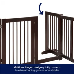 Frisco Deluxe Configurable 4-Panel Wood Dog Gate 10 Frisco Deluxe Configurable 4-Panel Wood Dog Gate -PetPalace Picks 156793 PT3. AC SS1800 V1666119014