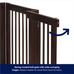 Frisco Deluxe Configurable 4-Panel Wood Dog Gate 11 Frisco Deluxe Configurable 4-Panel Wood Dog Gate -PetPalace Picks 156793 PT4. AC SS1800 V1666119140