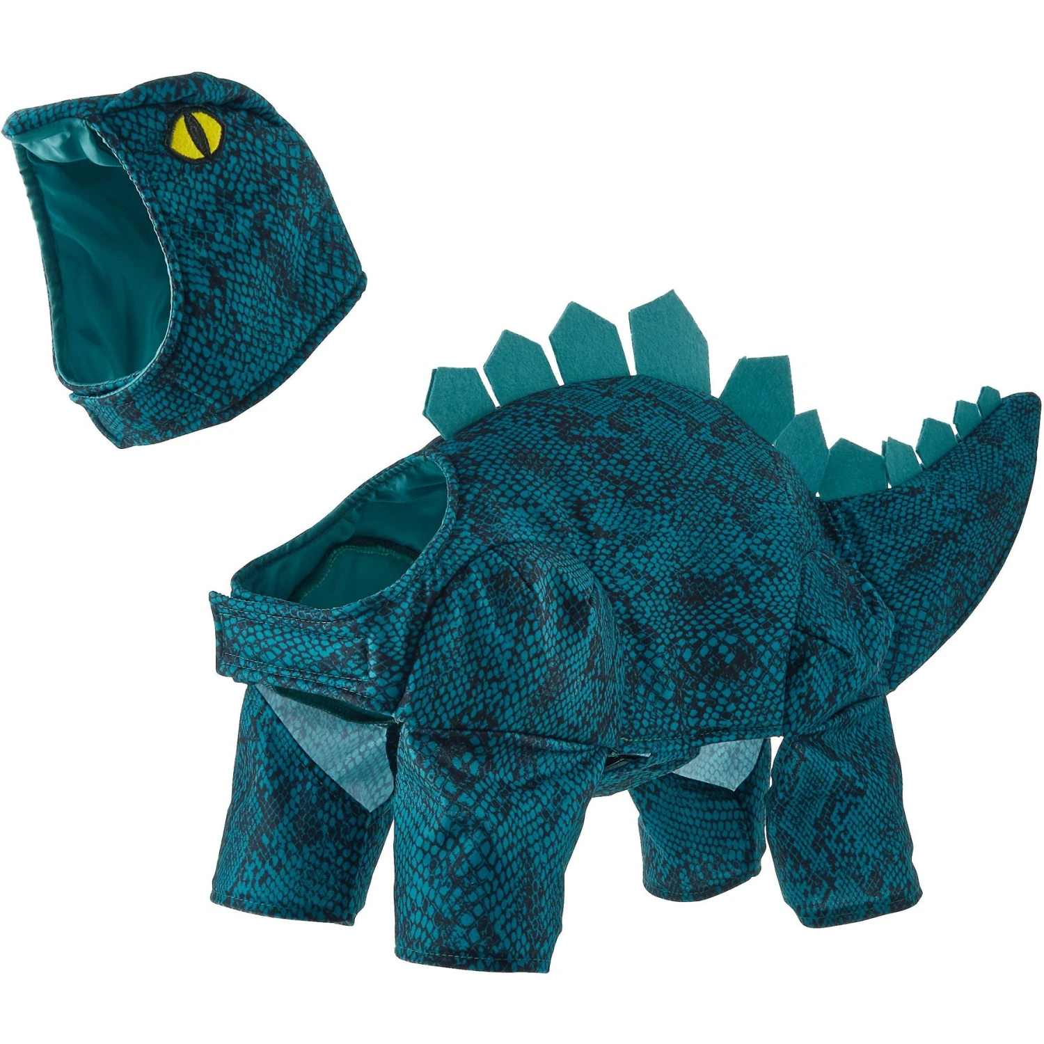 Frisco Stegosaurus Dinosaur Dog & Cat Costume 5 Frisco Stegosaurus Dinosaur Dog & Cat Costume - Image 5