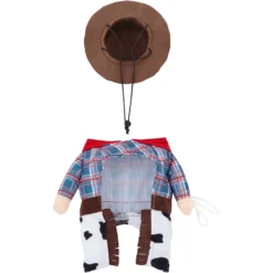 Frisco Front Walking Cowboy Dog & Cat Costume -PetPalace Picks 158842 PT5. AC SS1800 V1567179208