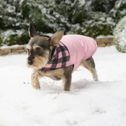 Frisco Mediumweight Boulder Plaid Insulated Dog & Cat Puffer Coat -PetPalace Picks 160227 PT6. AC SS1800 V1567617293