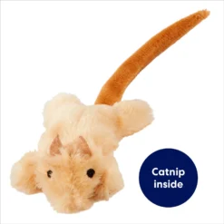 Frisco Skinny Mouse Plush Cat Toy With Catnip -PetPalace Picks 161268 PT2. AC SS1800 V1686579633