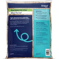 Frisco Pine Pellet Unscented Non-Clumping Wood Cat Litter -PetPalace Picks 161458 PT2. AC SS1800 V1657656016