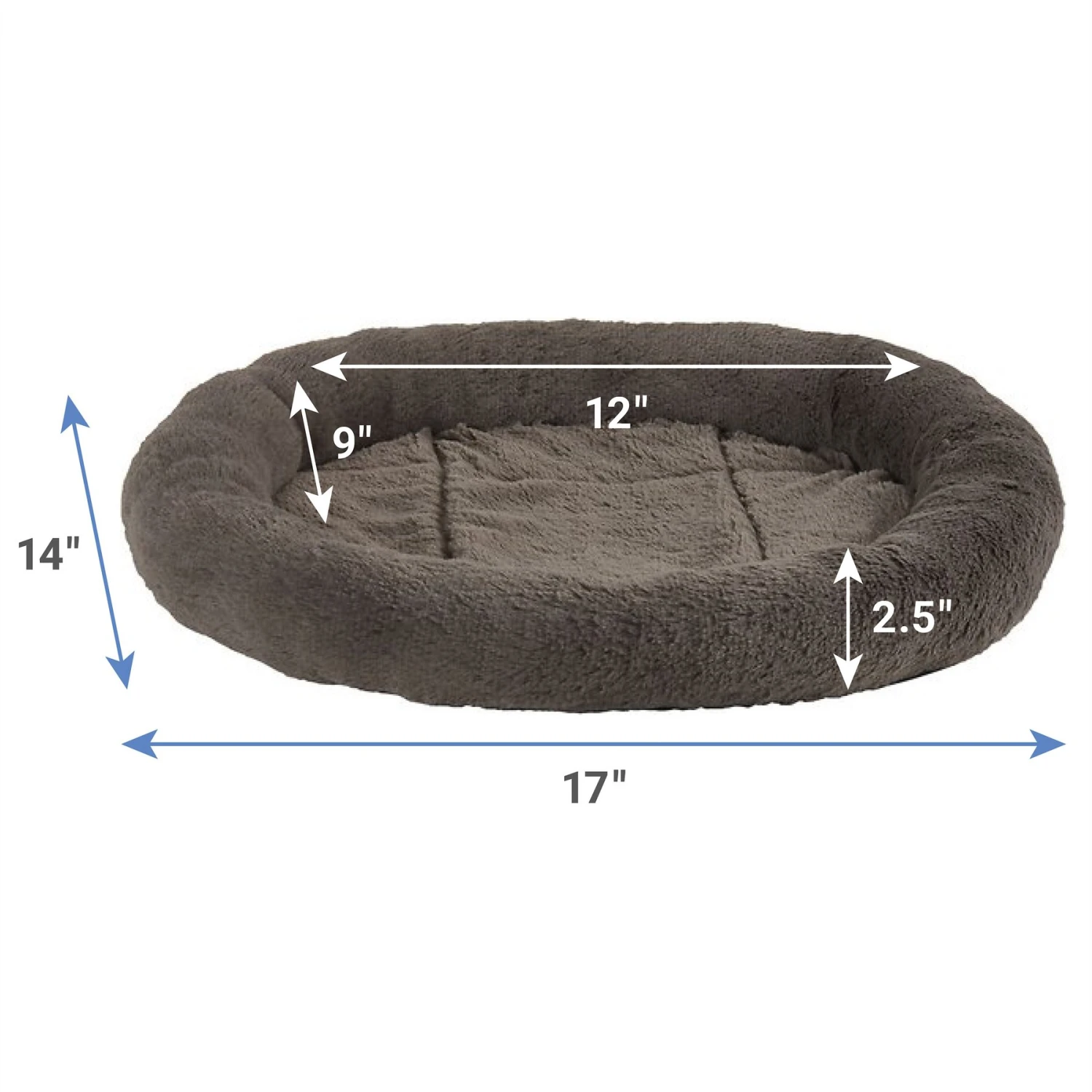 Frisco Self Warming Bolster Round Kitten Bed 2 Frisco Self Warming Bolster Round Kitten Bed - Image 2