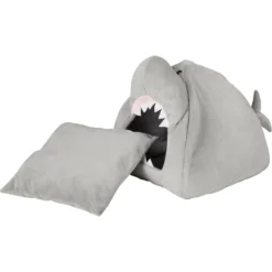 Frisco Novelty Shark Covered Cat & Dog Bed -PetPalace Picks 165339 PT2. AC SS1800 V1568211433
