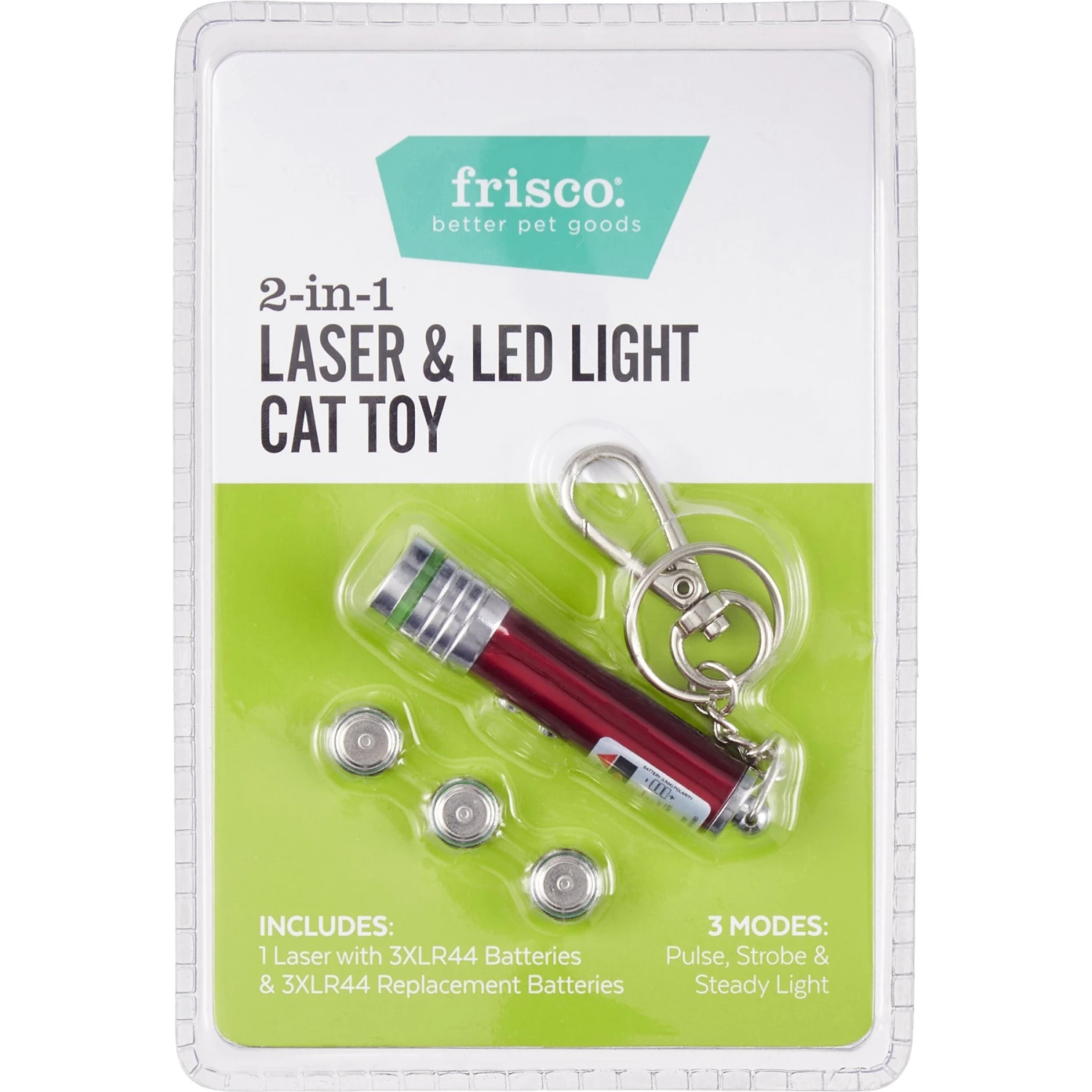 Frisco 2-in-1 Laser & LED Light Laser Cat Toy 1 Frisco 2-in-1 Laser & LED Light Laser Cat Toy