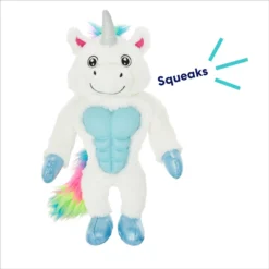 Frisco Unicorn Muscle Plush Squeaky Dog Toy 8 Frisco Unicorn Muscle Plush Squeaky Dog Toy -PetPalace Picks 174717 PT2. AC SS1800 V1695748897