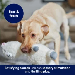 Frisco Llama Bobberz Plush Squeaky Dog Toy -PetPalace Picks 174741 PT4. AC SS1800 V1695671063