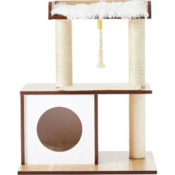 Frisco 28.5-in Modern Cat Tree & Condo -PetPalace Picks 177907 PT3. AC SS1800 V1584452593