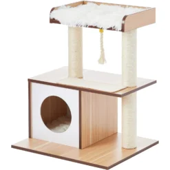 Frisco 28.5-in Modern Cat Tree & Condo -PetPalace Picks 177907 PT5. AC SS1800 V1584453388