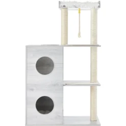 Frisco 52-in Modern Cat Tree & Condo -PetPalace Picks 177911 PT4. AC SS1800 V1584453188