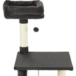 Frisco 59-in Faux Fur Cat Tree & Condo -PetPalace Picks 180387 PT2. AC SS1800 V1584452424
