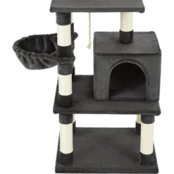 Frisco 59-in Faux Fur Cat Tree & Condo -PetPalace Picks 180387 PT3. AC SS1800 V1584452636