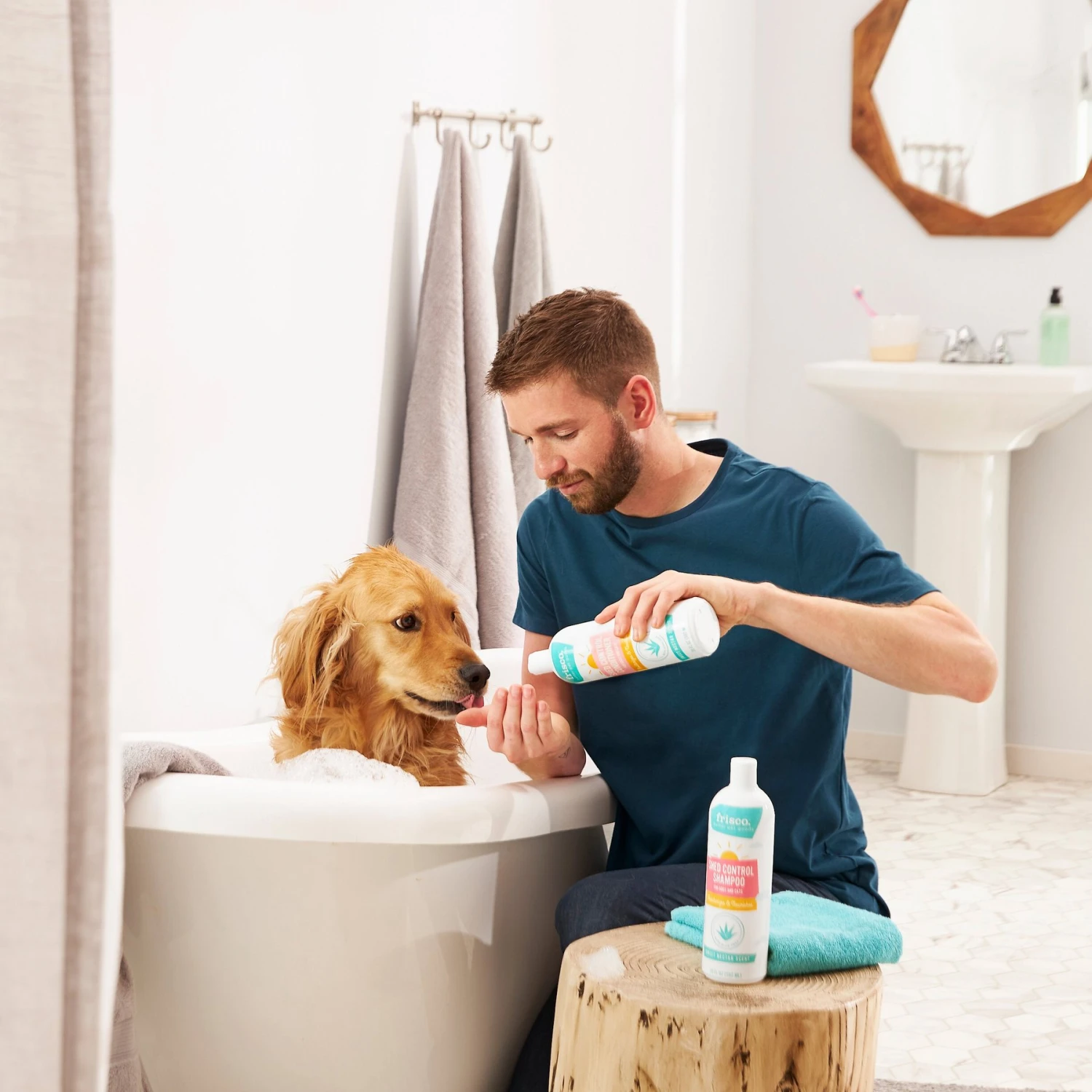 Frisco Shed Control Dog & Cat Conditioner, Sweet Nectar Scent 3 Frisco Shed Control Dog & Cat Conditioner, Sweet Nectar Scent - Image 3