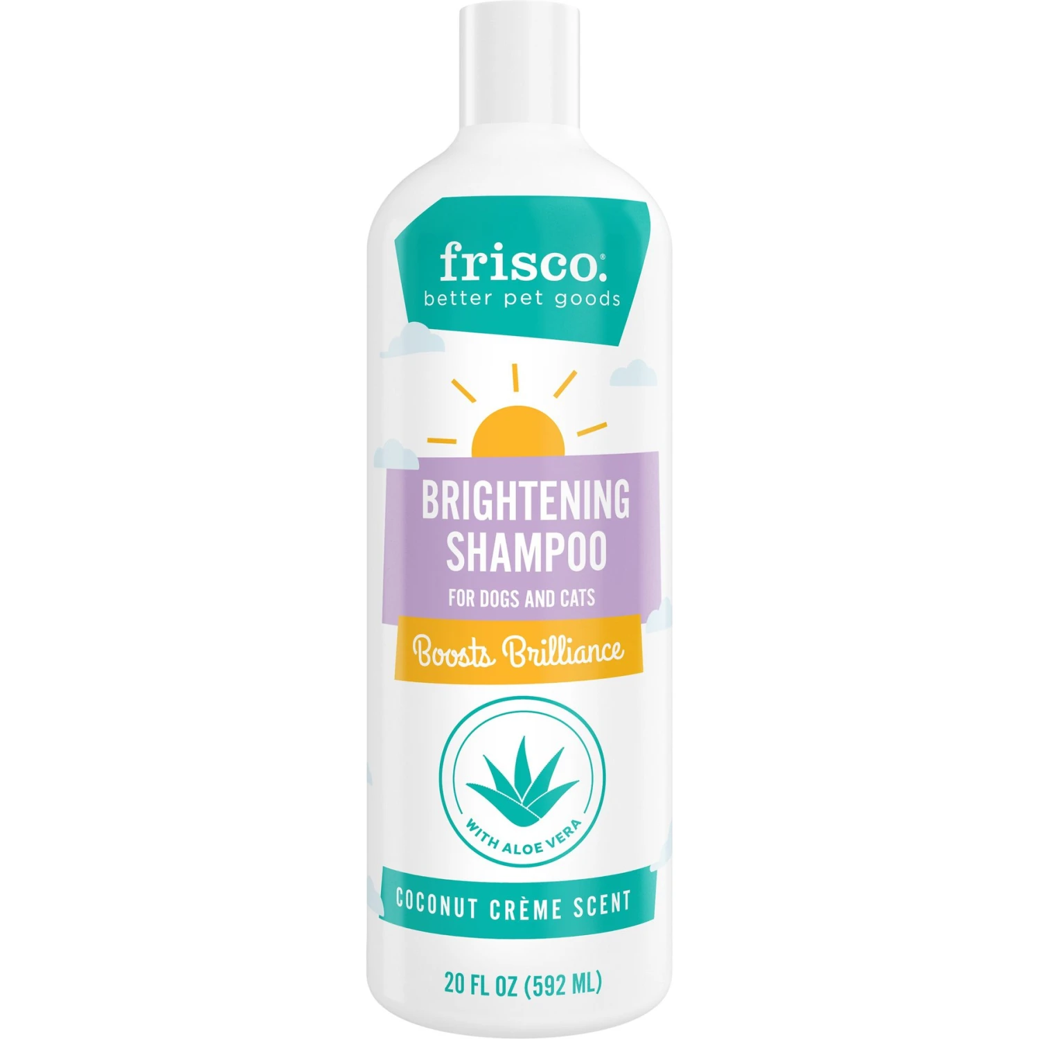 Frisco Brightening Cat & Dog Shampoo With Aloe 1 Frisco Brightening Cat & Dog Shampoo With Aloe