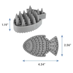 Frisco Cat Curry Brush 7 Frisco Cat Curry Brush -PetPalace Picks 206853 PT2. AC SS1800 V1597759589