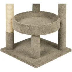 Frisco 65-in Real Carpet Scratch And Lounge Cat Tree -PetPalace Picks 208942 PT5. AC SS1800 V1589221689
