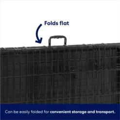 Frisco Fold & Carry Double Door Collapsible Wire Dog Crate & Mat Kit -PetPalace Picks 212633 PT6. AC SS1800 V1667229279