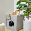 Frisco Single Cube Stackable And Collapsible Cat Condo
