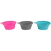Frisco Silicone Collapsible Travel Bowl Set