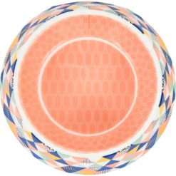 Frisco Colorful Geometric Melamine Bowl -PetPalace Picks 216054 PT3. AC SS1800 V1591020754