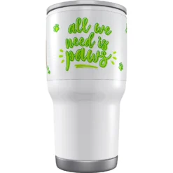 Frisco Double Walled "All We Need Is Paws" Personalized Tumbler -PetPalace Picks 219774 PT3. AC SS1800 V1594393258