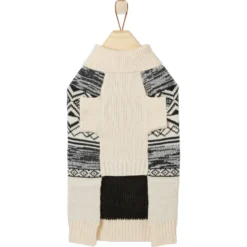 Frisco Black & Cream Turtleneck Sweater 11 Frisco Black & Cream Turtleneck Sweater -PetPalace Picks 223850 PT4. AC SS1800 V1599055254