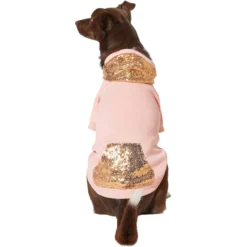 Frisco Sequin Dog & Cat Hoodie -PetPalace Picks 224200 PT3. AC SS1800 V1637667437