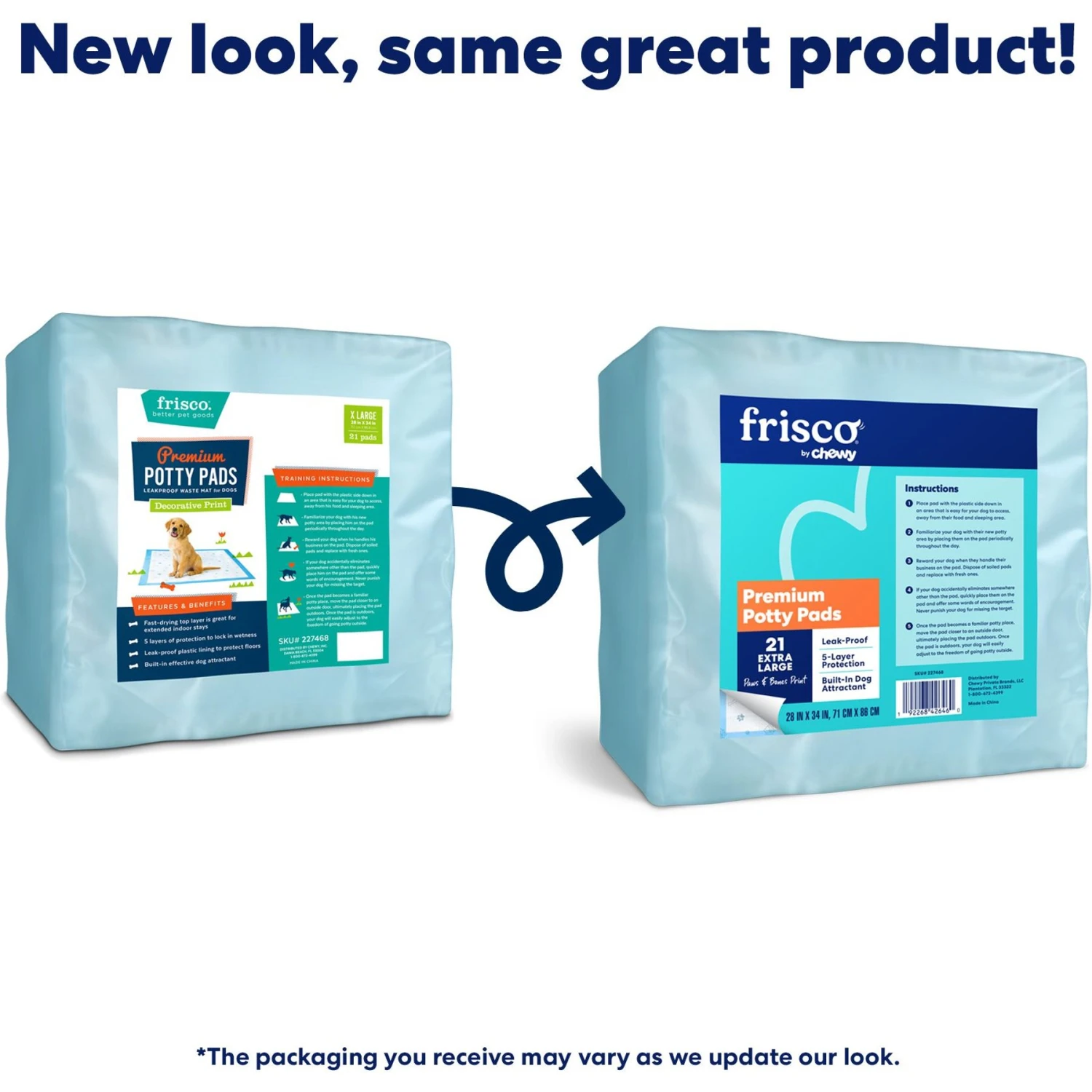 Frisco Premium Extra Large Printed Dog Training & Potty Pads 2 Frisco Premium Extra Large Printed Dog Training & Potty Pads - Image 2