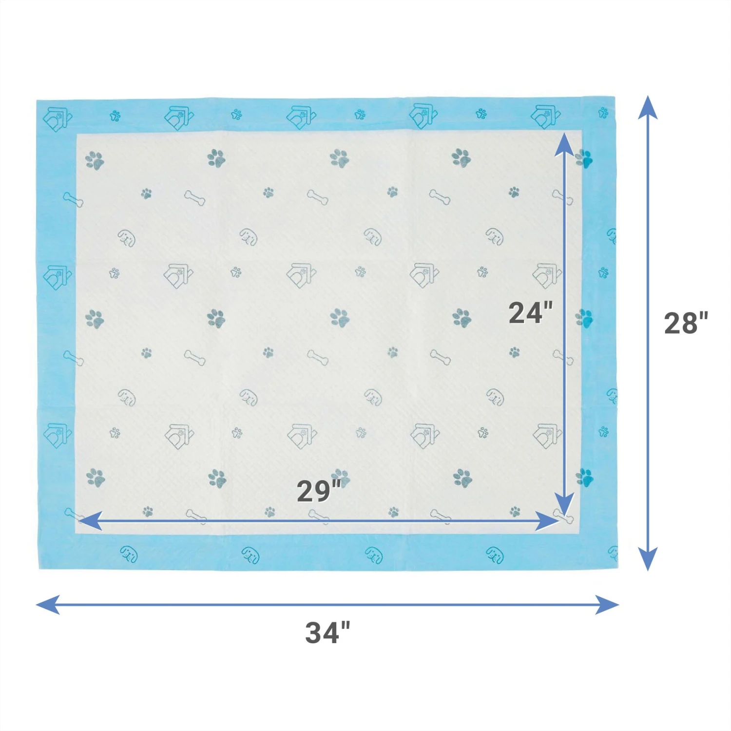 Frisco Premium Extra Large Printed Dog Training & Potty Pads 3 Frisco Premium Extra Large Printed Dog Training & Potty Pads - Image 3