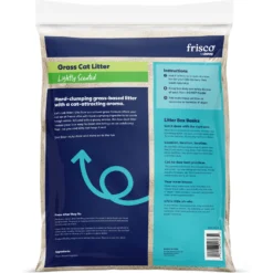 Frisco Natural Lightly Scented Clumping Grass Cat Litter -PetPalace Picks 230714 PT2. AC SS1800 V1657656284