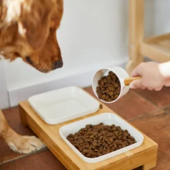 Frisco Melamine Dog & Cat Food Scoop With Bamboo Handle -PetPalace Picks 232070 PT8. AC SS1800 V1605754935