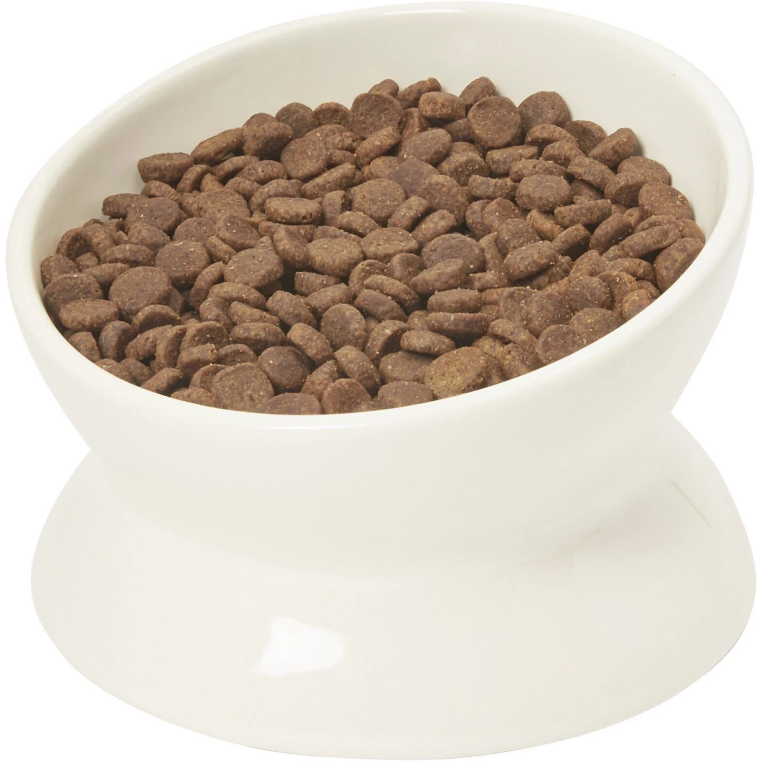 Frisco Double-Sided Ceramic Elevated Cat Bowl 5 Frisco Double-Sided Ceramic Elevated Cat Bowl - Image 5