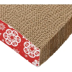 Frisco Holiday Wave Cat Scratcher Toy With Catnip -PetPalace Picks 233287 PT3. AC SS1800 V1600705890