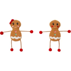 Frisco Holiday Gingerbread Pals Plush Kicker Cat Toy With Catnip, 2 Count 8 Frisco Holiday Gingerbread Pals Plush Kicker Cat Toy With Catnip, 2 Count -PetPalace Picks 233303 PT3. AC SS1800 V1600708061